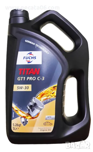 Fuchs Titan 5W30 GT1 C3 5L / Масло Фукс Титан 5В30 GT1 C3 5л, снимка 1