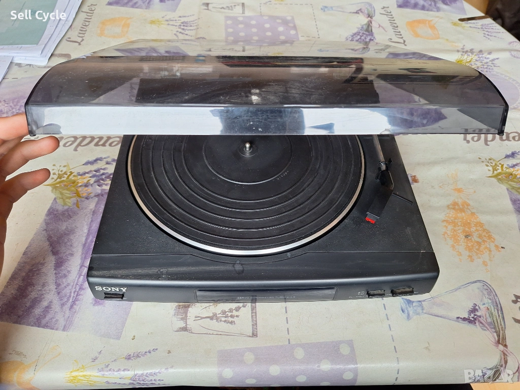 ✅ГРАМОФОН АВТОМАТИК SONY PS-LX56❗, снимка 1