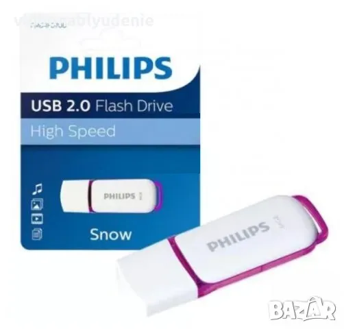 Нова USB Флаш памет Филипс- 8GB, снимка 1