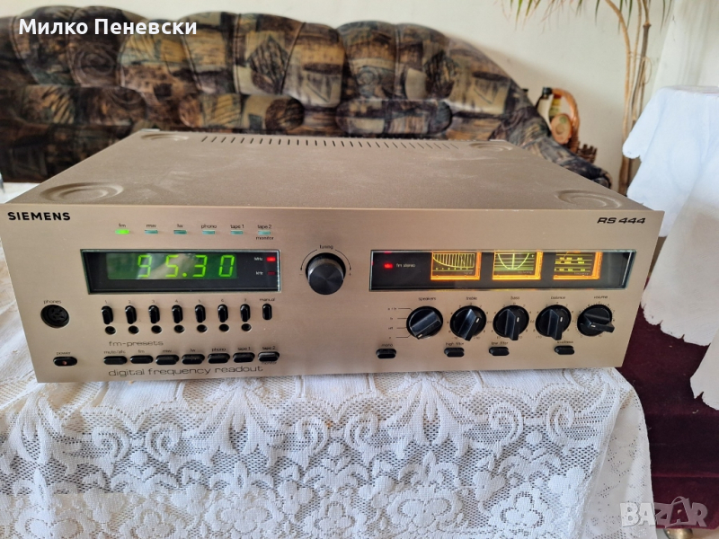 SIEMENS - RS 444 HIFI STEREO RECEIVER , снимка 1