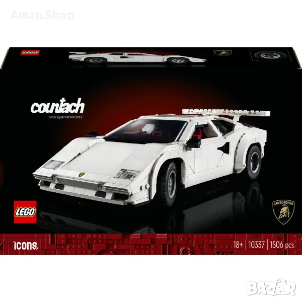 Lego 10337 Lamborghini Countach 5000 Quattrovalvole

, снимка 1