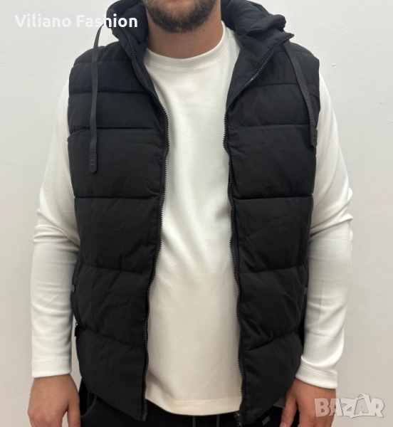 Мъжка грейка с качулка, снимка 1