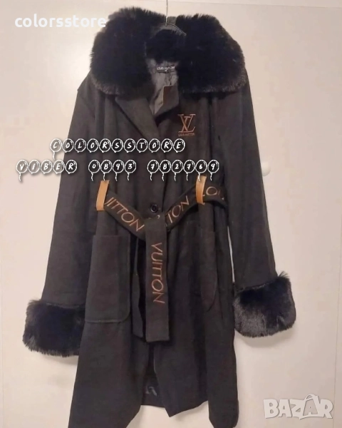 Дамско черно палто Louis Vuitton/IM34d, снимка 1