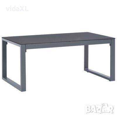 vidaXL Маса за кафе, 90x50x40 см, алуминий(SKU:47254, снимка 1