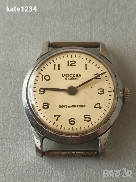 Часовник МОСКВА. 1МЧЗ - Кирова. Механичен. Дамски. Vintage watch , снимка 1