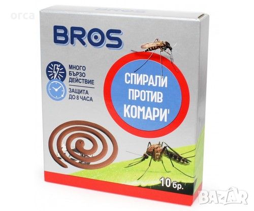 Спирали против комари и мухи - BROS, снимка 1