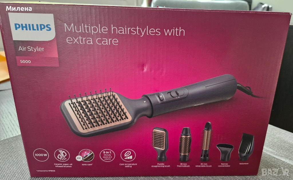 PHILIPS Air Styler 5000 в гаранция, снимка 1