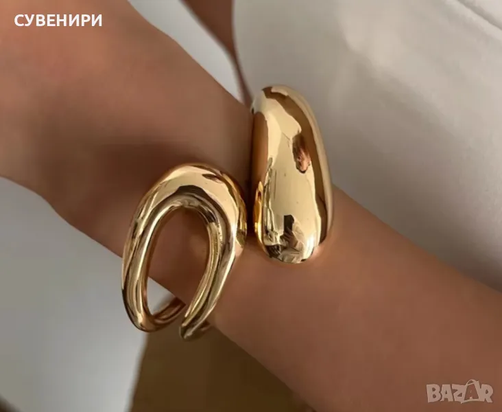 ХИТ! Метални големи гривни, снимка 1