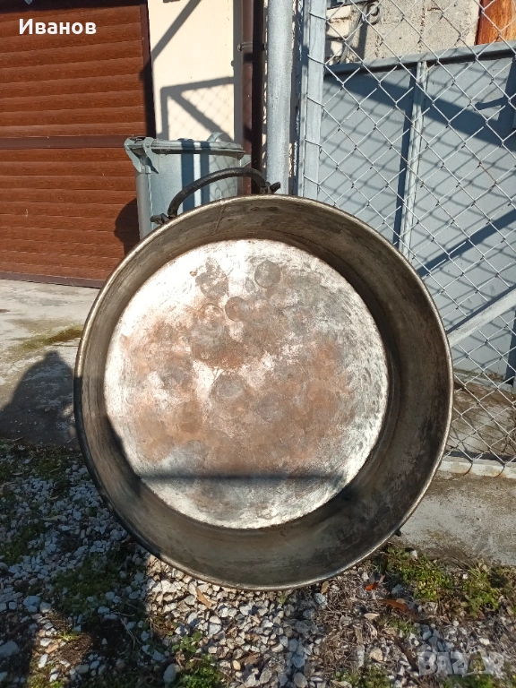 Масивна тава за правене на лютеница , снимка 1