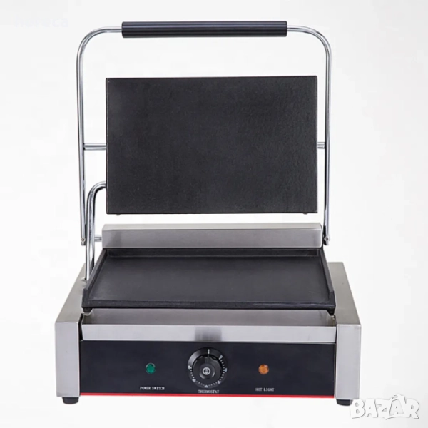 ПРОМОЦИЯ -10% Контактен грил, гладки плочи 23 см, снимка 1
