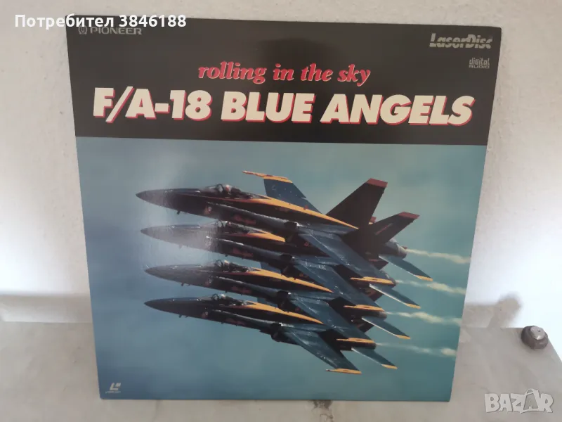 Rolling in the Sky FA-18 Blue Angels  Laserdisc, снимка 1