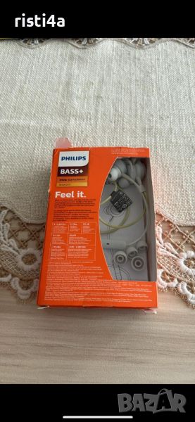 Слушалки Philips Bass+ SHB4305WT, снимка 1