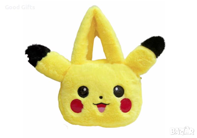 Плюшена чанта Пикачу Pikachu Pokemon, снимка 1