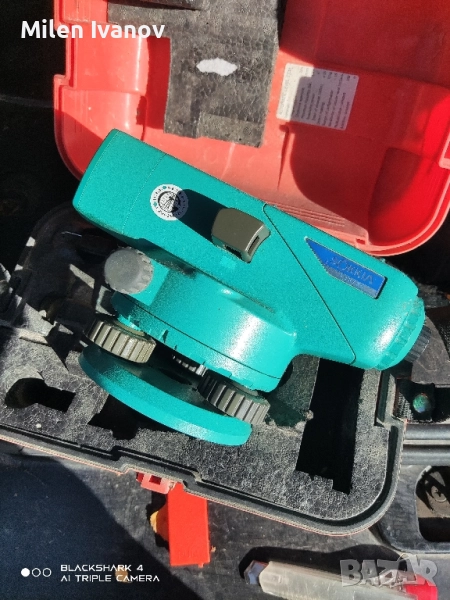 оптичен нивелир sokkia с тринога, снимка 1