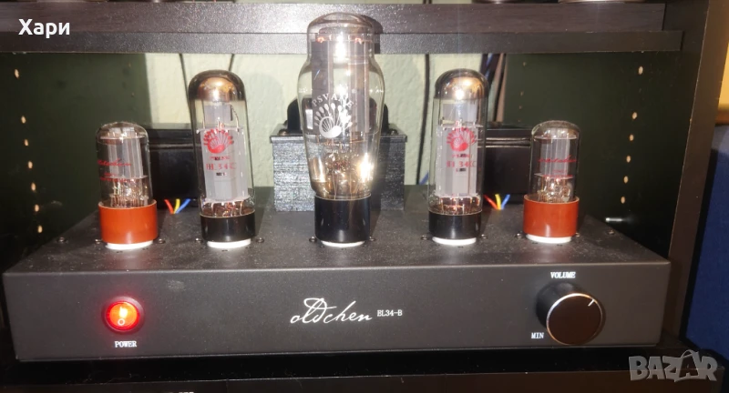 Лампов усилвател EL34 крайно стъпало клас А, снимка 1