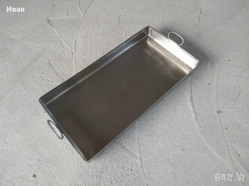 Тава алпака Хром Силистра ( хром , неръждаема , неръждавейка ), снимка 1