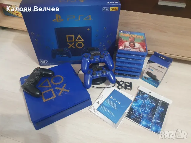 PS4 SLIM 500GB, снимка 1 - PlayStation конзоли - 49426368