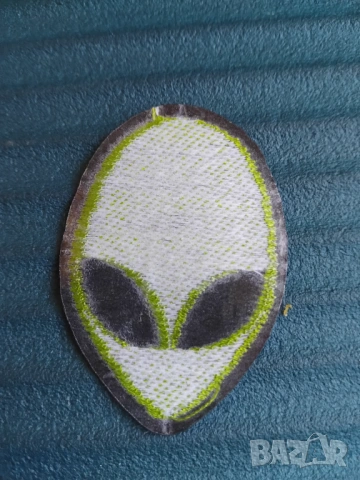 Нашивка / Patch Извънземно - НОВА!, снимка 3 - Други - 53670053