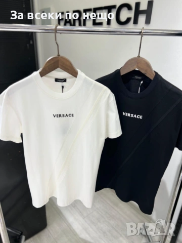 Versace Мъжка Тениска👕Мъжка Блуза С Къс Ръкав - Различни Цветове Код Urban3, снимка 2 - Тениски - 53666222