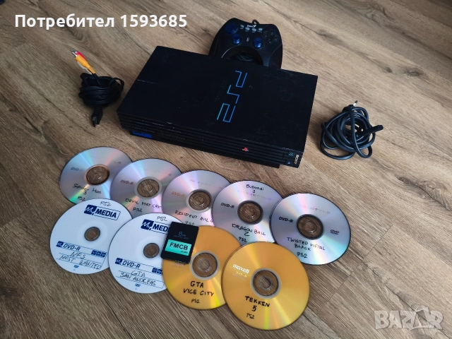 Хакнат Playstation 2 с много игри