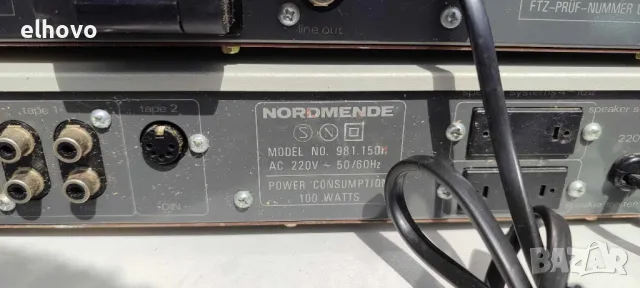 Стерео усилвател и тунер Nordmende PA 900, TU 900, снимка 3 - Ресийвъри, усилватели, смесителни пултове - 49916323