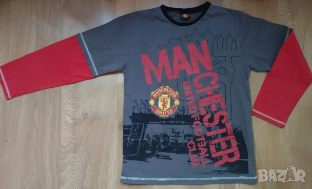 Manchester United / фланелка на футболен клуб Манчестър Юнайтед , снимка 2 - Детски Блузи и туники - 53035841