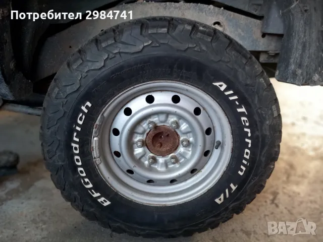 bfgoodrich trail terrain t/a ko2 lt 235/75r15 104/101s, снимка 8 - Гуми и джанти - 47138105