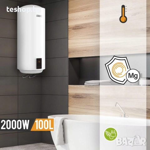 Бойлер Smart AQUAMARIN модел ЕCО 100 литра немско производство, снимка 6 - Бойлери - 53742149