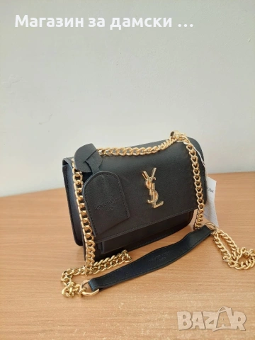 YSL дамска чанта Лукс 2 цвята Код 5511, снимка 10 - Чанти - 53911087