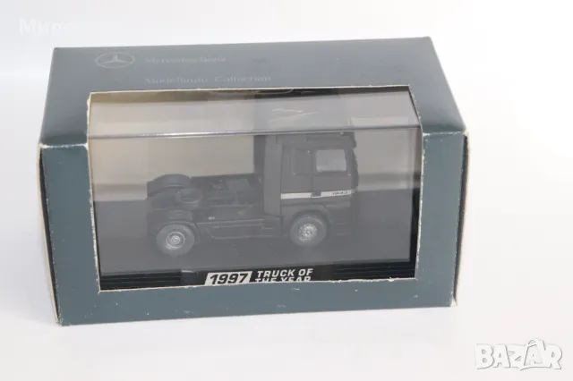 HERPA 1:87 H0 MERCEDES ACTROS КАМИОН МОДЕЛ КОЛИЧКА ИГРАЧКА, снимка 7 - Колекции - 49274107