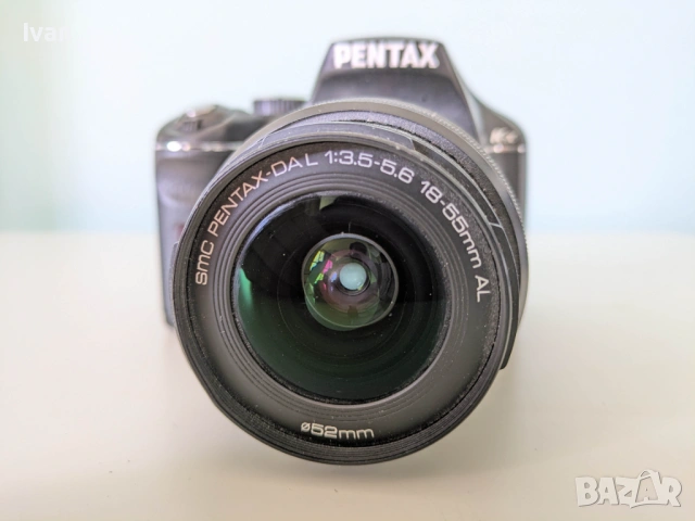 Нов Pentax K-X 12.4MP цифров DSLR фотоапарат с 18-55 AL обектив - пъллен комплект, снимка 7 - Фотоапарати - 53745349