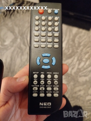 дистанционно за ДВД NEO n60 divx