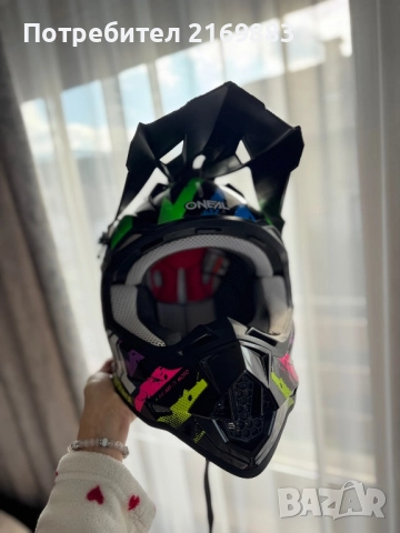 Мотокрос каска O’NEAL, снимка 2 - Спортна екипировка - 52031116