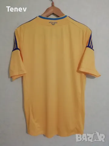 Украйна оригинална тениска футболна фланелка Adidas Ukraine Euro 2012 XL , снимка 2 - Тениски - 49590527