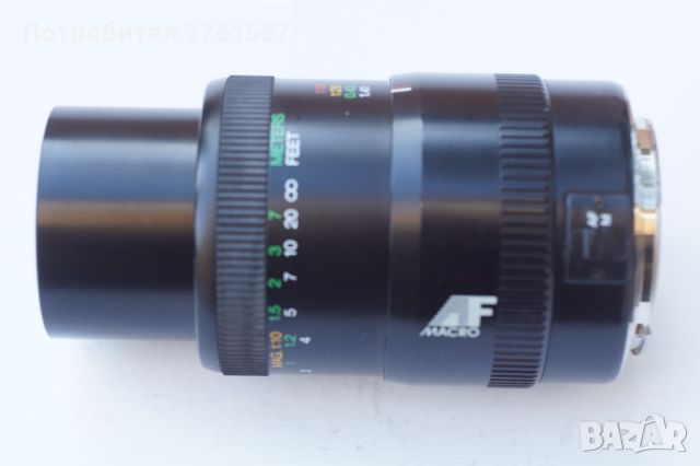 Soligor 100mm  f3.5  AF macro 1:1  Canon EF mount, снимка 3 - Обективи и филтри - 45841765