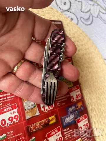 Сърп и чук-рядък,стар, снимка 12 - Ножове - 49695316