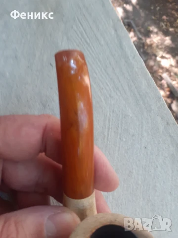 Стара лула морска пяна и каталин, снимка 10 - Антикварни и старинни предмети - 51331926