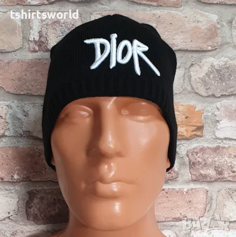 Нова зимна шапка DIOR, снимка 1 - Шапки - 47699550