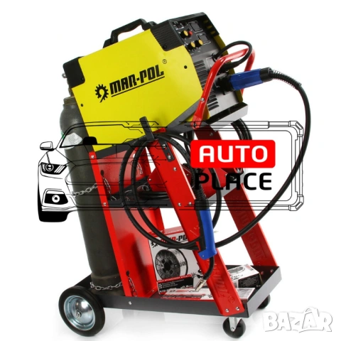 Количка за заваръчни апарати – електрожени до 60 кг Mar-Pol, снимка 3 - Други инструменти - 53968778