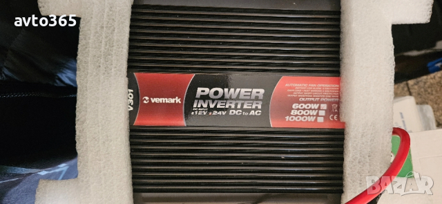 Инвертор 24V-230VAC, 600W , снимка 3 - Аксесоари и консумативи - 54013557