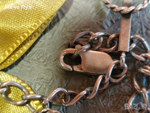 Сребърен синджир (342), снимка 6 - Колиета, медальони, синджири - 51459437