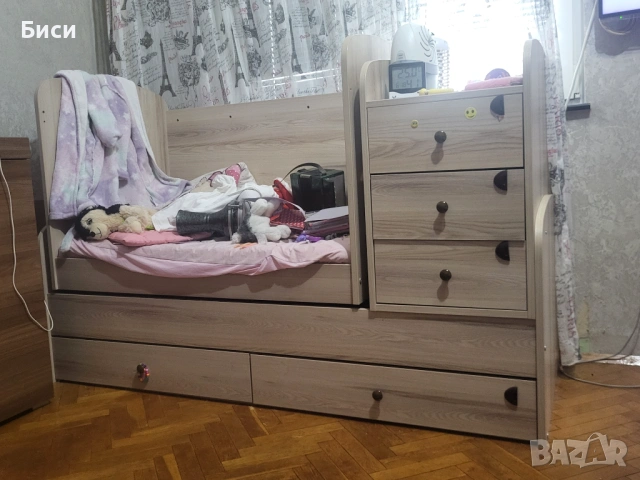 Дървена кошара  с 2 нива