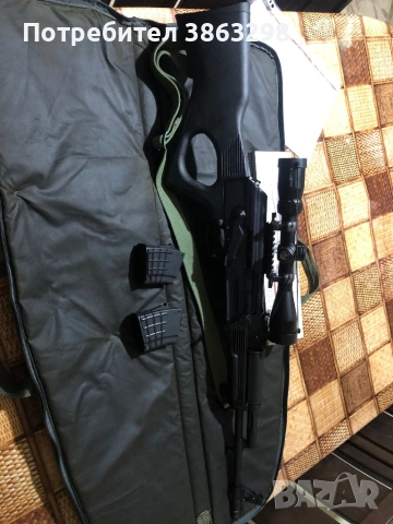 Калашник карабина, снимка 2 - Ловно оръжие - 53222813
