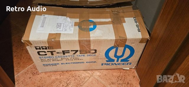 Pioneer CT-F750 касетен дек, реверсивен, снимка 5 - Декове - 46503396