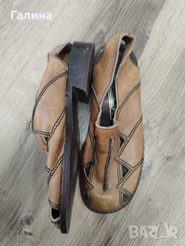 Сандали от естествена кожа, снимка 8 - Сандали - 52183265