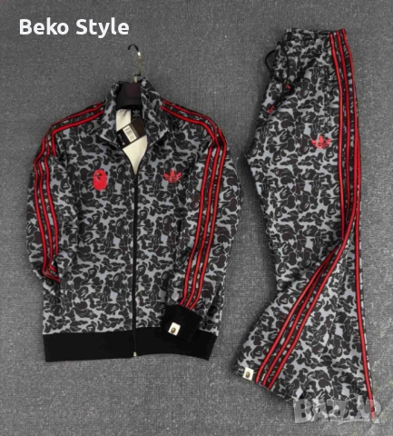 ВИДЕО НА МОДЕЛА Мъжки памучни екипи Adidas, снимка 2 - Спортни дрехи, екипи - 52135380