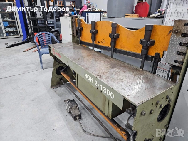 Хидравлична гилотина за ламарина, снимка 2 - Други машини и части - 52791218