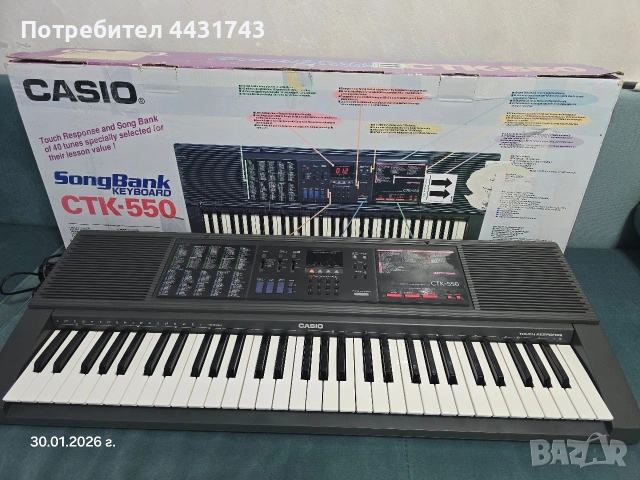 клавир CASIO STC-550
