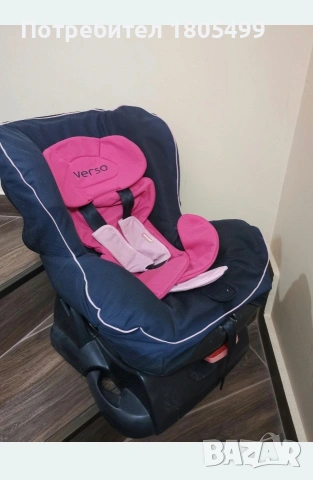 Детско столче за кола 9-18 кг/1-4 година, има легнало положение