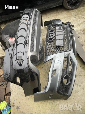 Предна и задна S-line броня Audi A7, снимка 4 - Части - 53385482